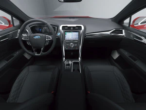 Sedan Fusion Titanium 2017 3D Model