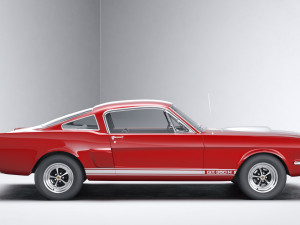 Muscle car Mustang 350GT 1969 Modèle 3D