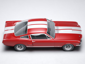 Muscle car Mustang 350GT 1969 Modèle 3D
