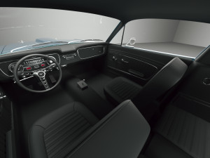 Muscle car Mustang Fastback 1965 3D Модель