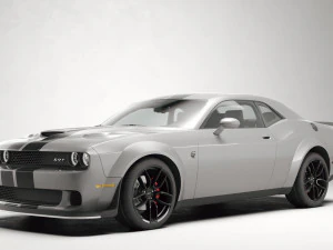 Додж Челленджер СРТ 2018 3D Модель