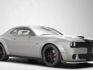 Dodge Challenger STR 2018 3D Model
