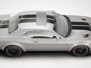 Dodge Challenger STR 2018 3D Model