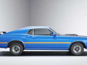 Classic Muslce Mach1 351 1969 Modello 3D