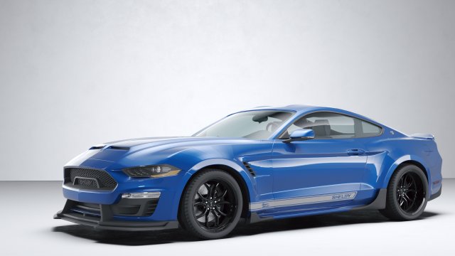 Muslce Shelby Super Snake 2018 3D-Modell .c4d .max .obj .3ds .fbx .stl .blend 