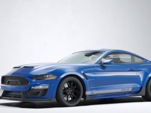 Muslce Shelby Super Snake 2018 3D-Modell
