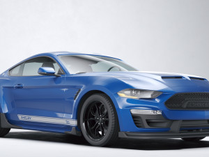 Muslce Shelby Super Snake 2018 3D-Modell