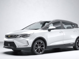 Geely Emgrand GS Dynamic 2019 3D 模型