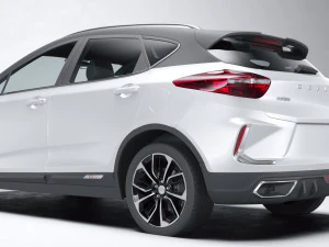 Geely Emgrand GS Dynamic 2019 3D Model