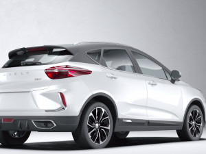 Geely Emgrand GS Dynamic 2019 Model 3D