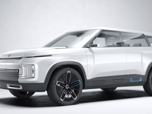Geely Icon 2020 3D 모델