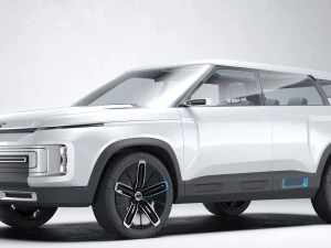 Icona Geely 2020 Modello 3D