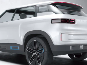 Icona Geely 2020 Modello 3D