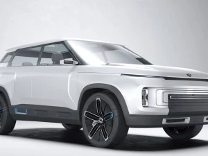 Icona Geely 2020 Modello 3D