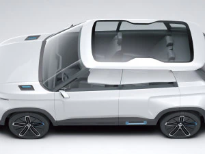 Icona Geely 2020 Modello 3D