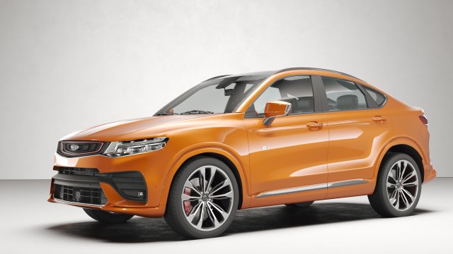 Geely Xing Yue 2019 3D Модель .c4d .max .obj .3ds .fbx .stl .blend 