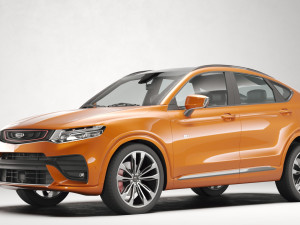 Geely Xing Yue 2019 3D Модель