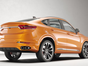 Geely Xing Yue 2019 3D Модель