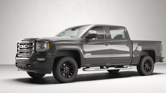 GMC Sierra 2017 Modèle 3D .c4d .max .obj .3ds .fbx .stl .blend 