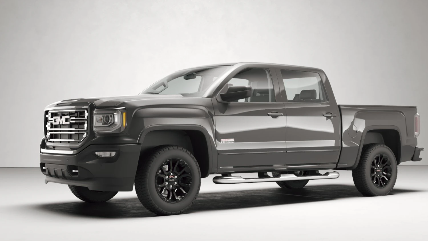 GMC Sierra 2017 3D Model .c4d .max .obj .3ds .fbx .stl .blend