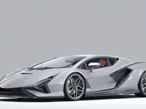 Supercar Sian 2020 Modello 3D