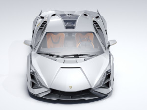 Supercar Sian 2020 3D मॉडल