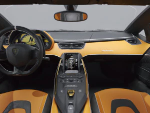 Supercar Sian 2020 3D Model