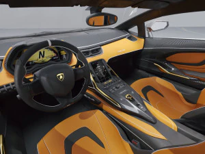 Supercar Sian 2020 3D Model
