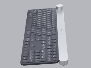 Logitech Craft wireless keyboard 3D Model