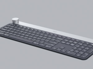 Logitech Craft wireless keyboard 3D Model