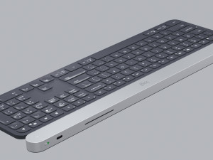 Logitech Craft wireless keyboard 3D Model