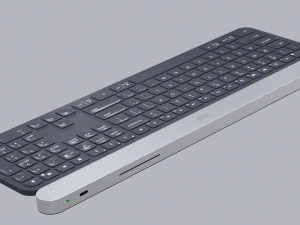 ロジクール Craft ワイヤレス キーボード 3Dモデル