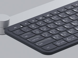 Logitech Craft wireless keyboard 3D Model