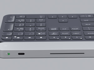 Logitech Craft wireless keyboard 3D Model