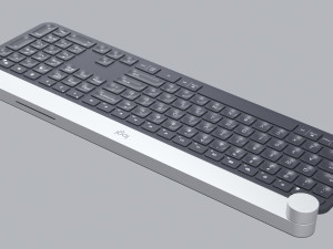 Logitech Craft wireless keyboard 3D Model