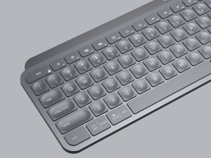 Logitech MX keys 3D Model