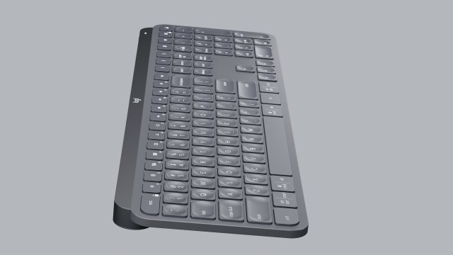 Logitech MX keys Mini case by Justbanana18, Download free STL model