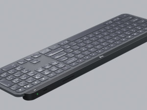 Logitech MX keys 3D Model