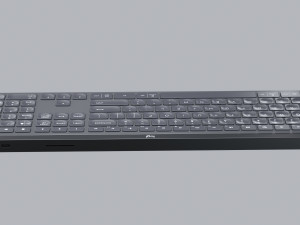 Logitech MX keys 3D Model
