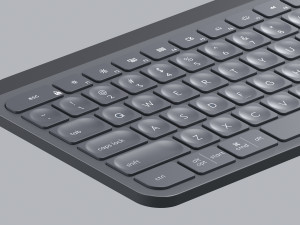 Logitech MX keys 3D Model
