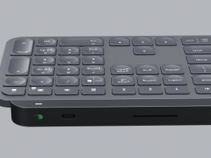 Logitech MX keys 3D Model