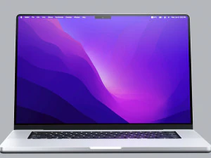 Apple Macbook Pro 16-inch 2021 3D Model