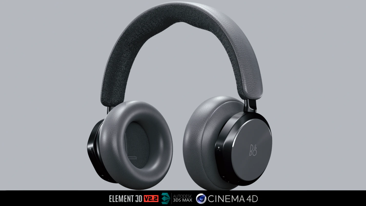 BangOlufsen BeoPlay Portal Gaming Headphones 3D Model .c4d .max .obj .3ds .fbx .stl .blend 