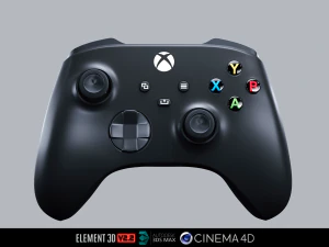 Xbox シリーズ X ゲームパッド 3Dモデル