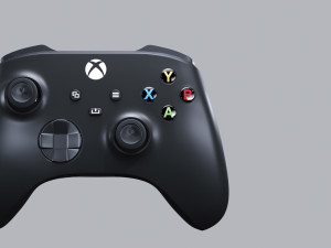 Xbox Series X Gamepad 3D 模型