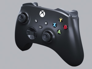 Xbox Series X Gamepad 3D 模型