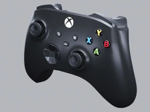 Xbox Series X Gamepad 3D Model