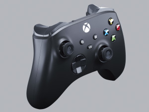 Xbox Series X Gamepad 3D 模型
