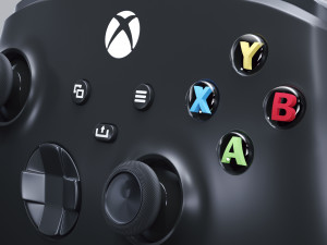Xbox Series X Gamepad 3D 模型