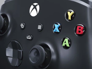 Xbox Series X Gamepad 3D Model